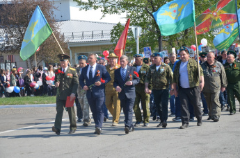 Торжественный митинг посвященный 77 годовщине Победы в Великой Отечественной войне 1941-1945 г "Славе не меркнуть, традициям жить!"